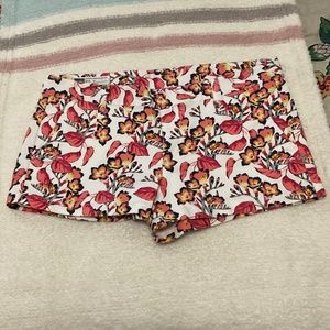 HurleyX Floral Shorts Size 9